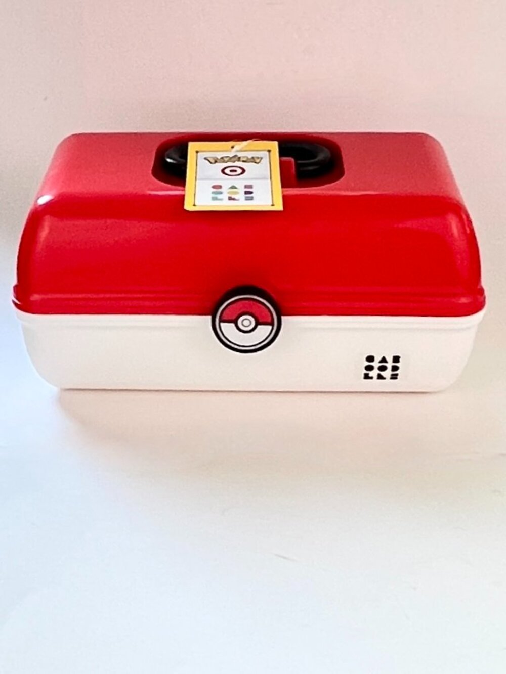 NWT Pokemon x Target Caboodles Case Exclusive Limited Edition Red & White